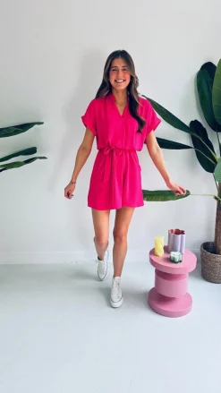 ADELE FUCHSIA DRESS