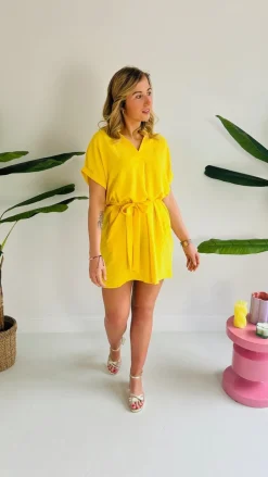 ADELE YELLOW DRESS