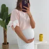 ALEXIA PINK BOW PULL