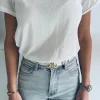 ALINE BASIC WHITE T-SHIRT