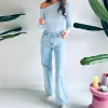 ALLISON BLUE LONGSLEEVE SHIRT