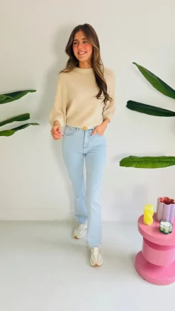 ANASTASIA BEIGE PASTEL PULL