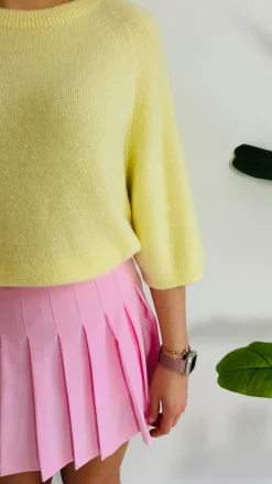 ANASTASIA YELLOW PASTEL PULL