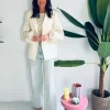 ANOUSHKA'S FAVORITE ECRU BLAZER