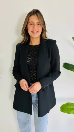 ARIANA MUSTHAVE BLACK BLAZER