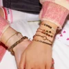 ARMBAND BOLLETJES MET RONDE SLUITING