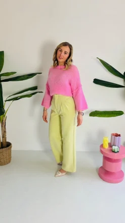 AURELIE MINT CLASSIC PANTS