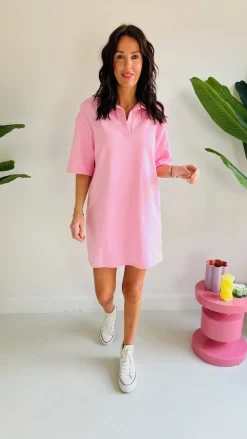 AURORA PINK T-SHIRT DRESS