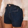 AZIZA BLUE DENIM SHORT