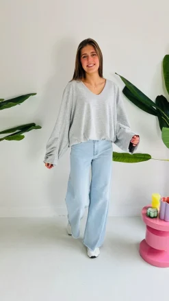 BAGGY GREY SWEATER