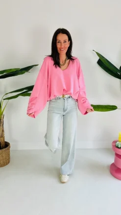 BAGGY PINK SWEATER