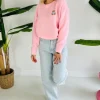 BEAR IN MIND PINK PULLOVER