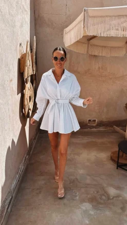 BELDI BLISS WHITE DRESS