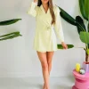 BELLA MINT PLAYSUIT WITH FLOWER