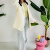 BILLIE ECRU MUSTHAVE BLAZER
