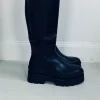BLACK BOOTS WZ-75