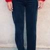 BLACK WIDE LEG JEANS 8531-2