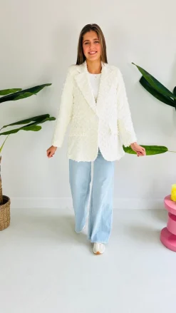 BLAIR ECRU SPECIAL BLAZER
