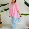 BOBBIE PINK SPRING BLOUSE