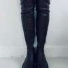 BROWN OVERKNEE BOOTS 1679