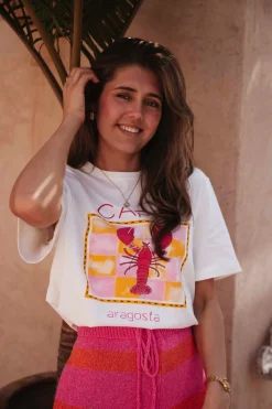CAPRI ARAGOSTA WHITE T-SHIRT