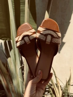CHULA CAMEL SLIPPERS