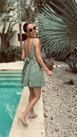 COCOTERO GREEN DRESS