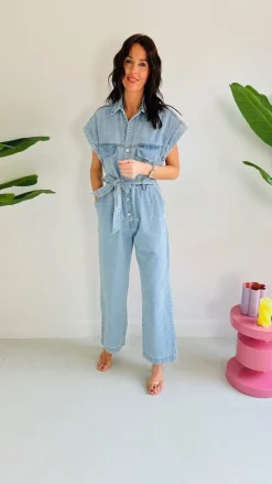 DENIM DELIGHT JUMPSUIT
