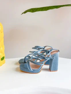 DENIM DIVA HEELS