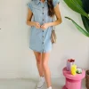 ELLA DENIM DRESS