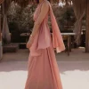 FADILA DELIGHT OLD PINK ONE SHOULDER DRESS