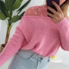 FLORAL DREAM PINK PULLOVER