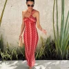FUEGO PINK ONE SHOULDER DRESS