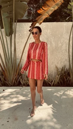 FUEGO PINK TWO-PIECE SET