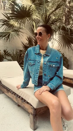 GIRASOL BLUE DENIM JACKET