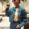 GIRASOL BLUE DENIM SHORT