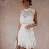 HAFSA BEIGE DRESS