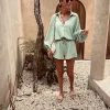 HAKIMA MINT TWO-PIECE SET