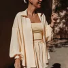 HAKIMA YELLOW TWO-PIECE SET