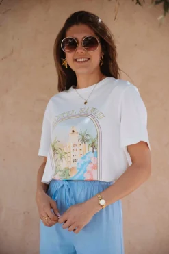 HOTEL HAWAII WHITE T-SHIRT
