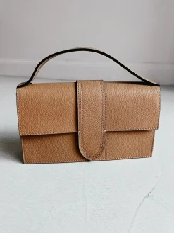 JACQUEMUS INSPIRED PURSE COFFEE-BEIGE