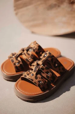 JANNA LEOPARD SLIPPERS