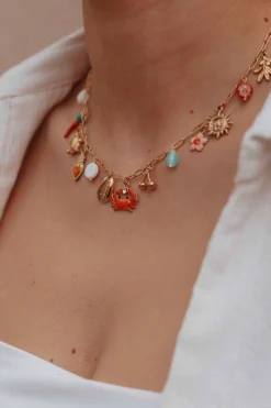 JEBEL OCEAN GOLD NECKLACE