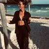 JOYA BASIC BLACK BLOUSE