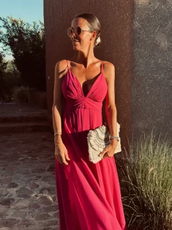 KARIMA MAGENTA JUMPSUIT-DRESS