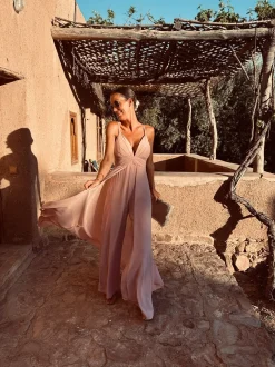 KARIMA OLD PINK JUMPSUIT-DRESS