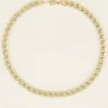 KETTING MET PLATTE SCHAKELS