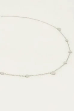 KETTING RONDJE EN HARTJE