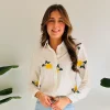 LEMON WHITE BLOUSE