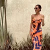 LUMBRE ORANGE DRESS